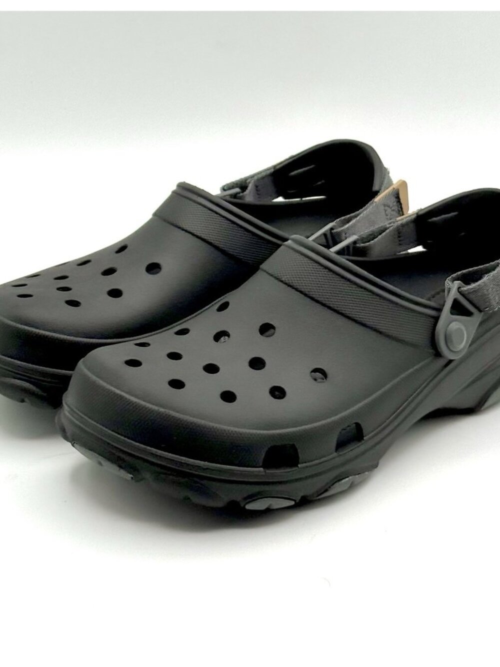 Crocs Classic All-Terrain Black Clogs for Men Size 10 - NWT!